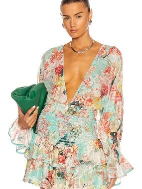 HEMANT & NANDITA Mini Dress